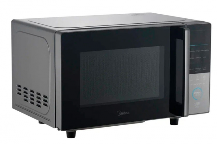 Микроволновая печь Midea EM720CFR-BG черный/серый в магазине «На диване» в Перми  — Выгодная цена