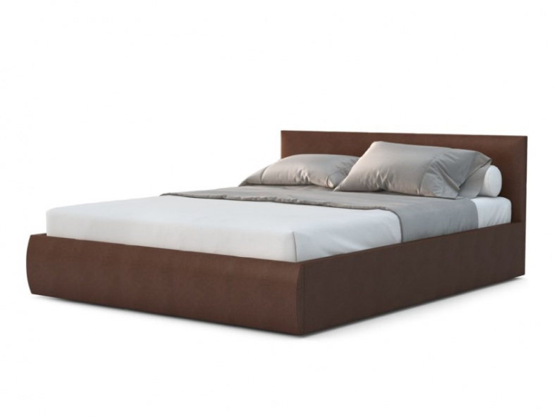 Кровать Верона 140 (подъемник), Teos Dark brown