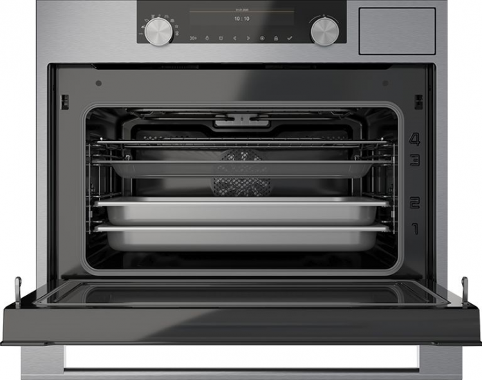 Компактный духовой шкаф Asko OCSM8487S с паром и свч в магазине «На диване» в Перми  — Выгодная цена