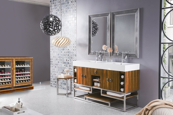 Винный шкаф DOMETIC C50G Double Wooden Zebrano в магазине «На диване» в Перми  — Выгодная цена